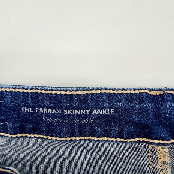 AG Adriano Goldschmied Farrah Skinny Ankle Jeans Dark Wash Size 29R - Picture 5 of 8